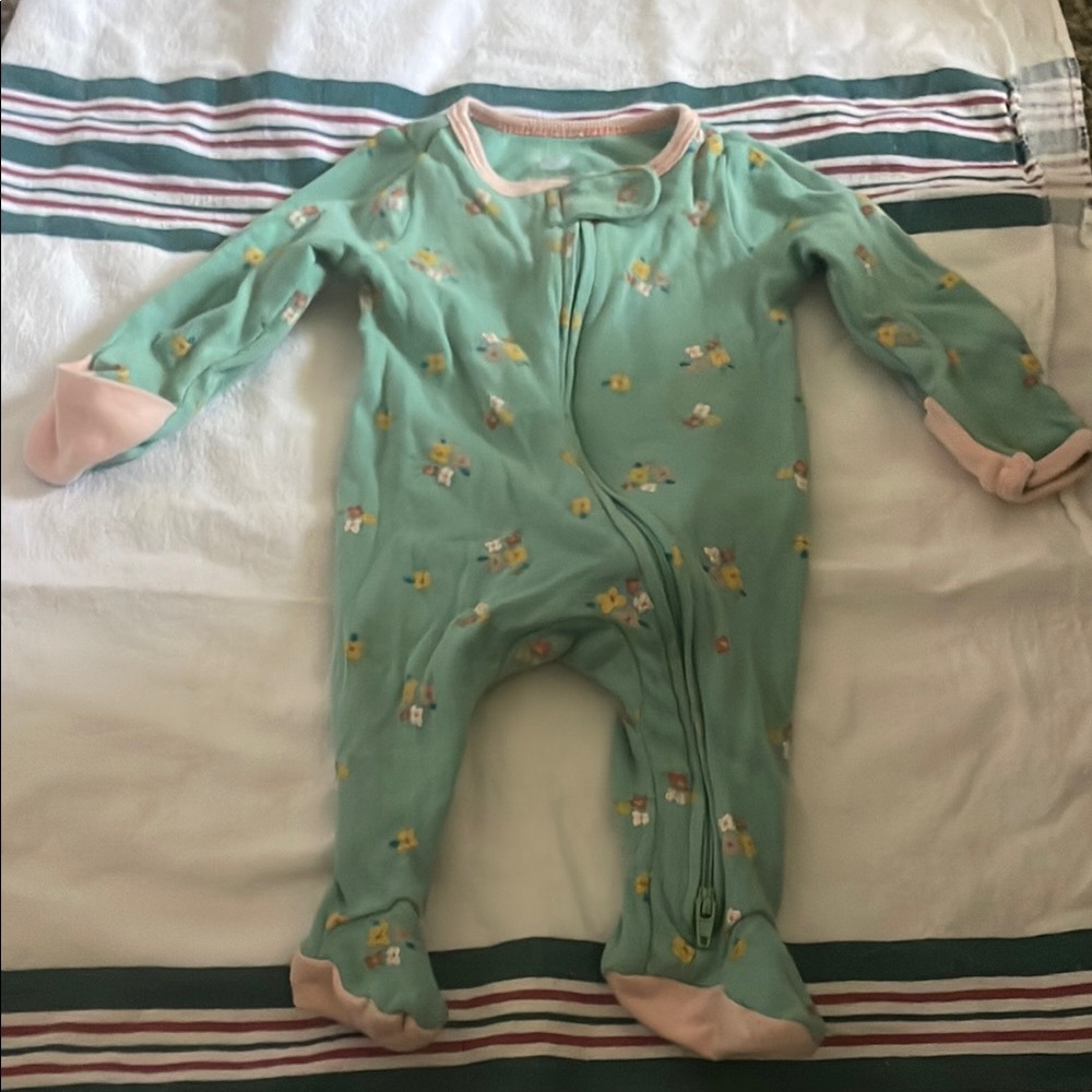 Mint Green Baby One Piece